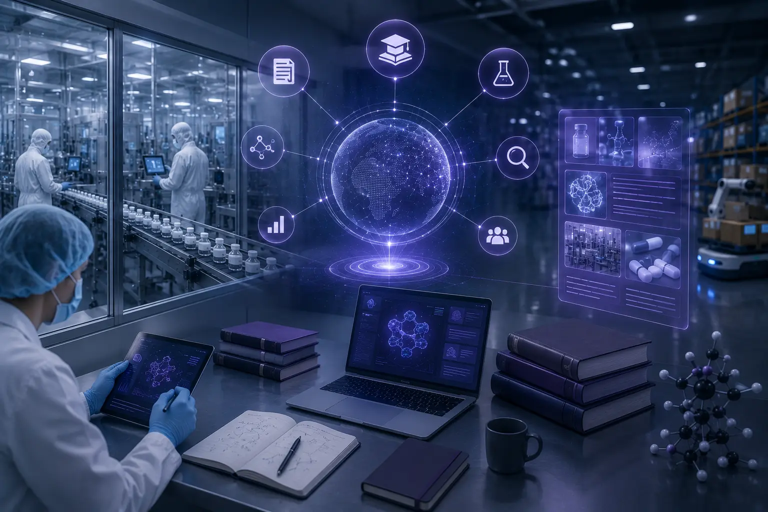 CMO knowledge base for AIoT-enabled pharmaceutical contract manufacturing